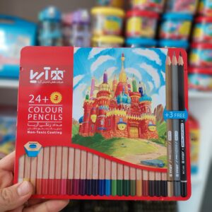 مدادرنگی 24 رنگ آریا